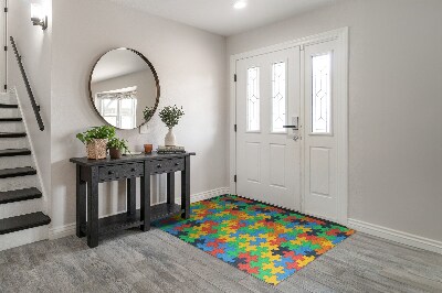 Tapis entrée Puzzle