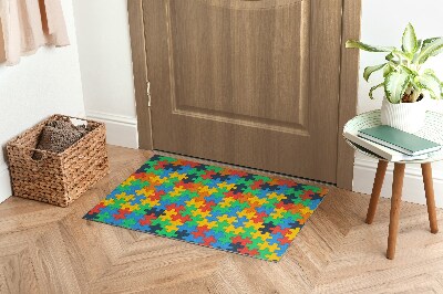 Tapis entrée Puzzle