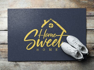 Tapis entrée Home sweet home Belle inscription