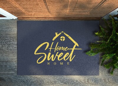 Tapis entrée Home sweet home Belle inscription