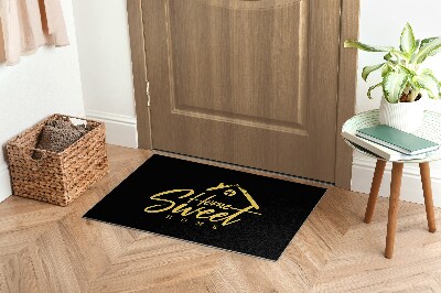 Tapis entrée Home sweet home Grande inscription