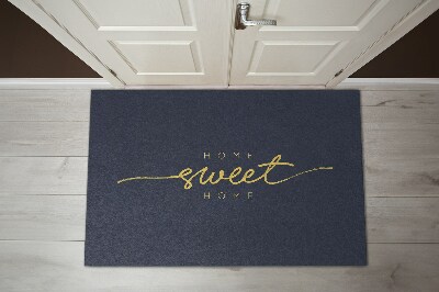 Tapis entrée Home sweet home Inscription minimaliste