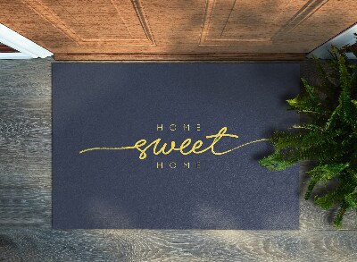 Tapis entrée Home sweet home Inscription minimaliste