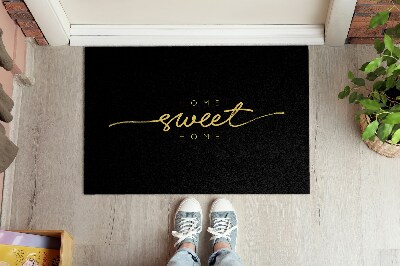 Tapis entrée Home sweet home Style minimaliste