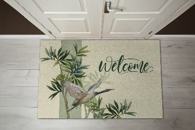 Tapis d'entrée Welcome Oiseau