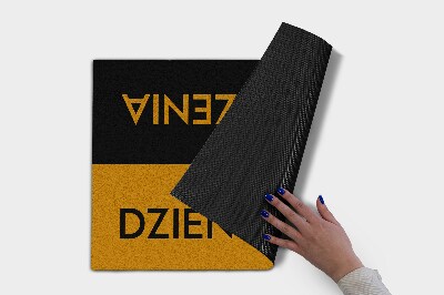 Tapis d'entrée Dzień dobry Do widzenia