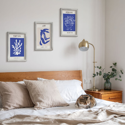 Ensemble de 3 tableaux Affiches d'art abstrait d'Henri Matisse