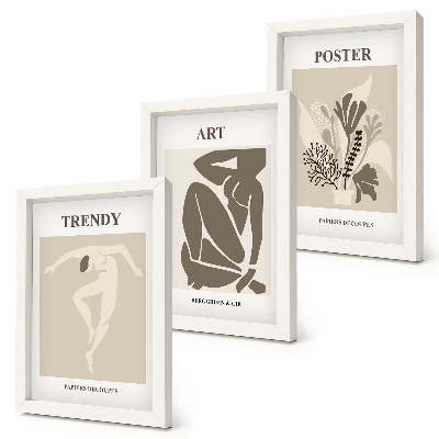 Mur de cadres Figures humaines avec des plantes par Henri Matisse