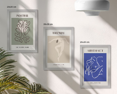 Mur de cadres Illustrations au pastel d'Henri Matisse