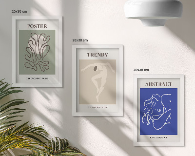 Mur de cadres Illustrations au pastel d'Henri Matisse