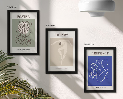 Mur de cadres Illustrations au pastel d'Henri Matisse