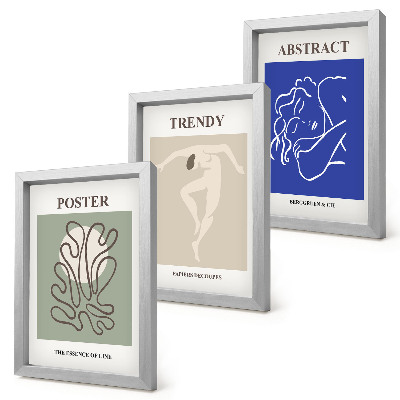 Mur de cadres Illustrations au pastel d'Henri Matisse