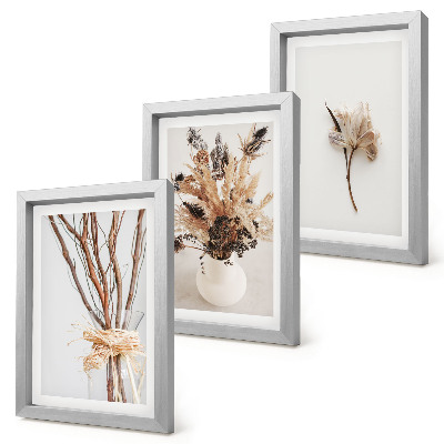 Mur de cadres Fleurs et branches dans un style nature minimaliste