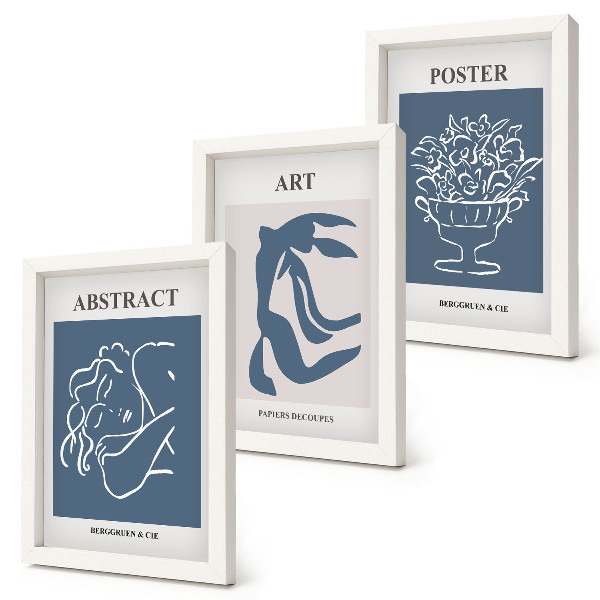 Mur de cadres Les motifs abstraits et élégants de Matisse, ornés de figures et de fleurs