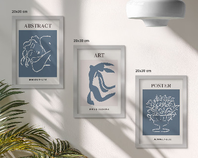 Mur de cadres Les motifs abstraits et élégants de Matisse, ornés de figures et de fleurs