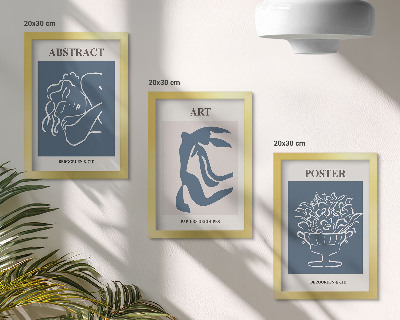 Mur de cadres Les motifs abstraits et élégants de Matisse, ornés de figures et de fleurs