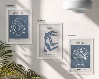 Mur de cadres Les motifs abstraits et élégants de Matisse, ornés de figures et de fleurs