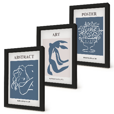 Mur de cadres Les motifs abstraits et élégants de Matisse, ornés de figures et de fleurs