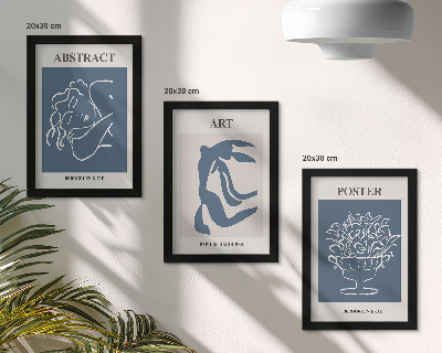 Mur de cadres Les motifs abstraits et élégants de Matisse, ornés de figures et de fleurs