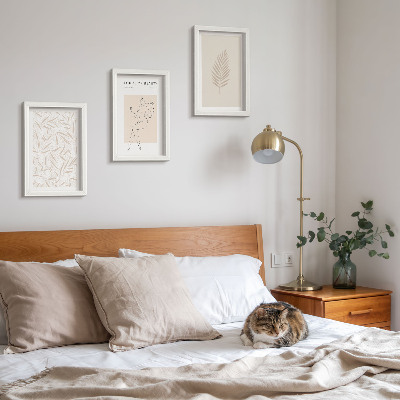Mur de cadres Motifs botaniques minimalistes