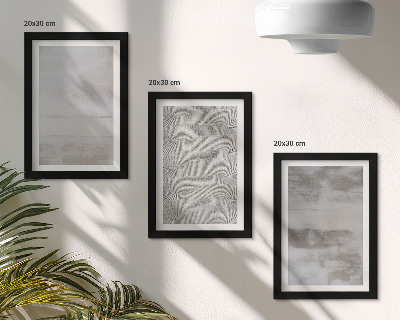 Ensemble de 3 tableaux Structures de textures modernes dans un style minimaliste