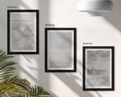 Mur de cadres Textures usées style industriel moderne