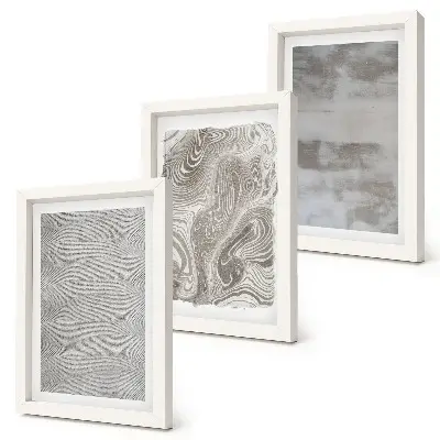 Mur de cadres conception abstraite de structures industrielles