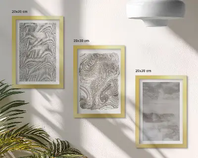 Mur de cadres conception abstraite de structures industrielles
