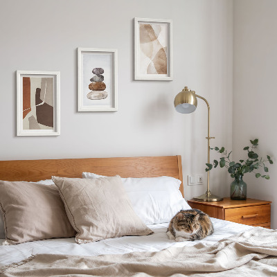 Mur de cadres Peinture abstraite, décorations modernes