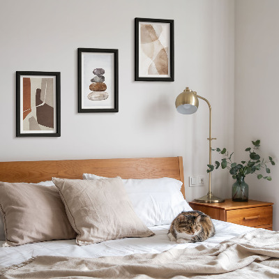 Mur de cadres Peinture abstraite, décorations modernes