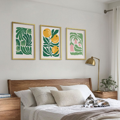 Cadre photo mural Motifs végétaux minimalistes