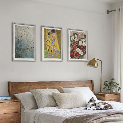 Cadre photo mural Fleurs de l'arbre, tableau de Klimt