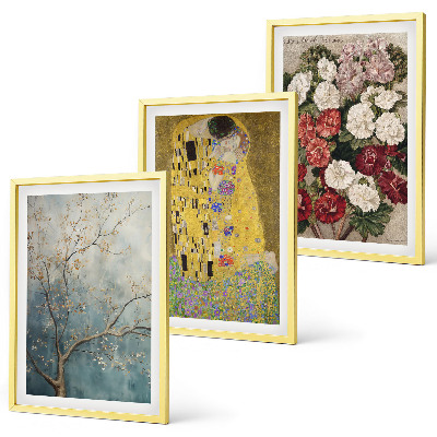 Cadre photo mural Fleurs de l'arbre, tableau de Klimt