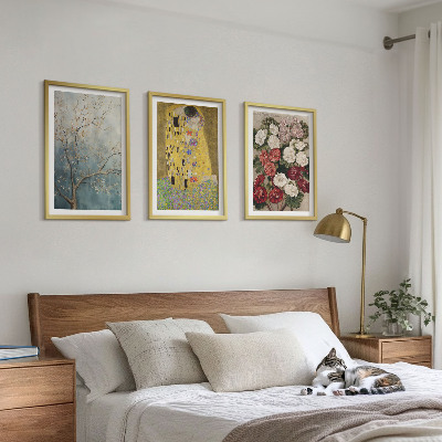 Cadre photo mural Fleurs de l'arbre, tableau de Klimt