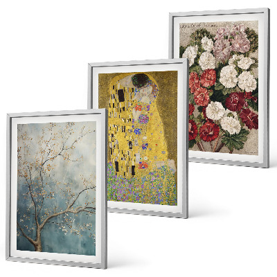 Cadre photo mural Fleurs de l'arbre, tableau de Klimt