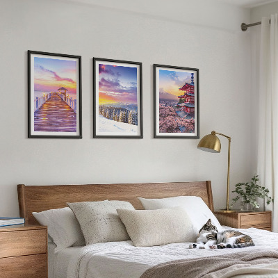 Cadre photo mural Paysages célestes romantiques
