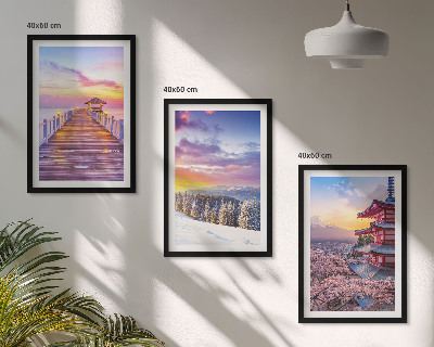 Cadre photo mural Paysages célestes romantiques