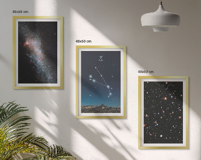 Cadre photo mural Paysages cosmiques des galaxies