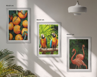 Cadre photo mural Des accents fruités sous les tropiques