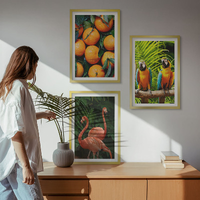 Cadre photo mural Des accents fruités sous les tropiques