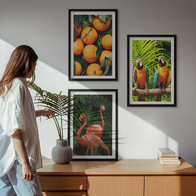 Cadre photo mural Des accents fruités sous les tropiques