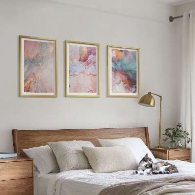Cadre photo mural Motifs pastel abstraits