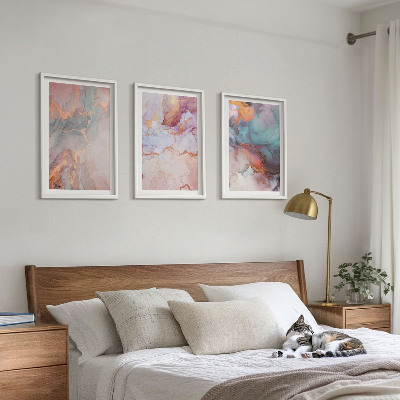 Cadre photo mural Motifs pastel abstraits