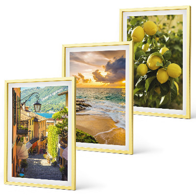 Cadre photo mural Rues, mer, plage, agrumes