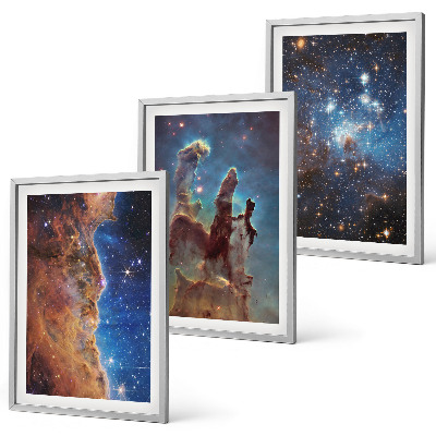 Cadre photo mural Paysages spatiaux des galaxies