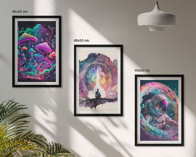 Cadre photo mural Illustrations fantastiques colorées