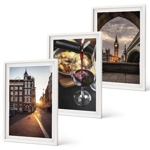 Cadre photo mural Images de la gastronomie urbaine de Londres