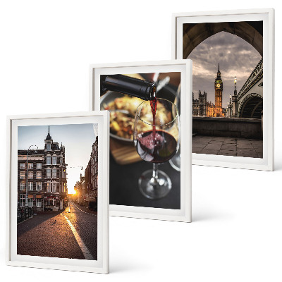 Cadre photo mural Images de la gastronomie urbaine de Londres