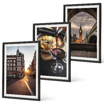 Cadre photo mural Images de la gastronomie urbaine de Londres