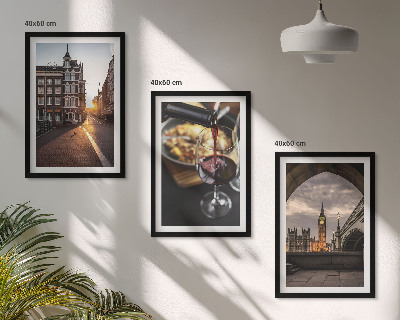 Cadre photo mural Images de la gastronomie urbaine de Londres